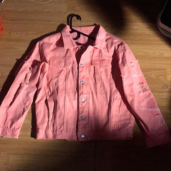 Pink Jean Jacket - Picture 2 of 4